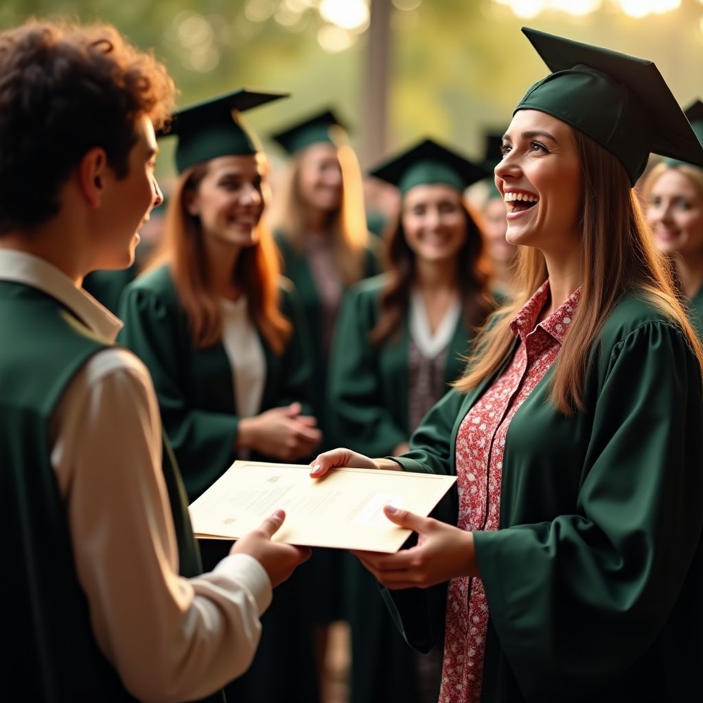 Předávání certifikátů absolventům kurzu