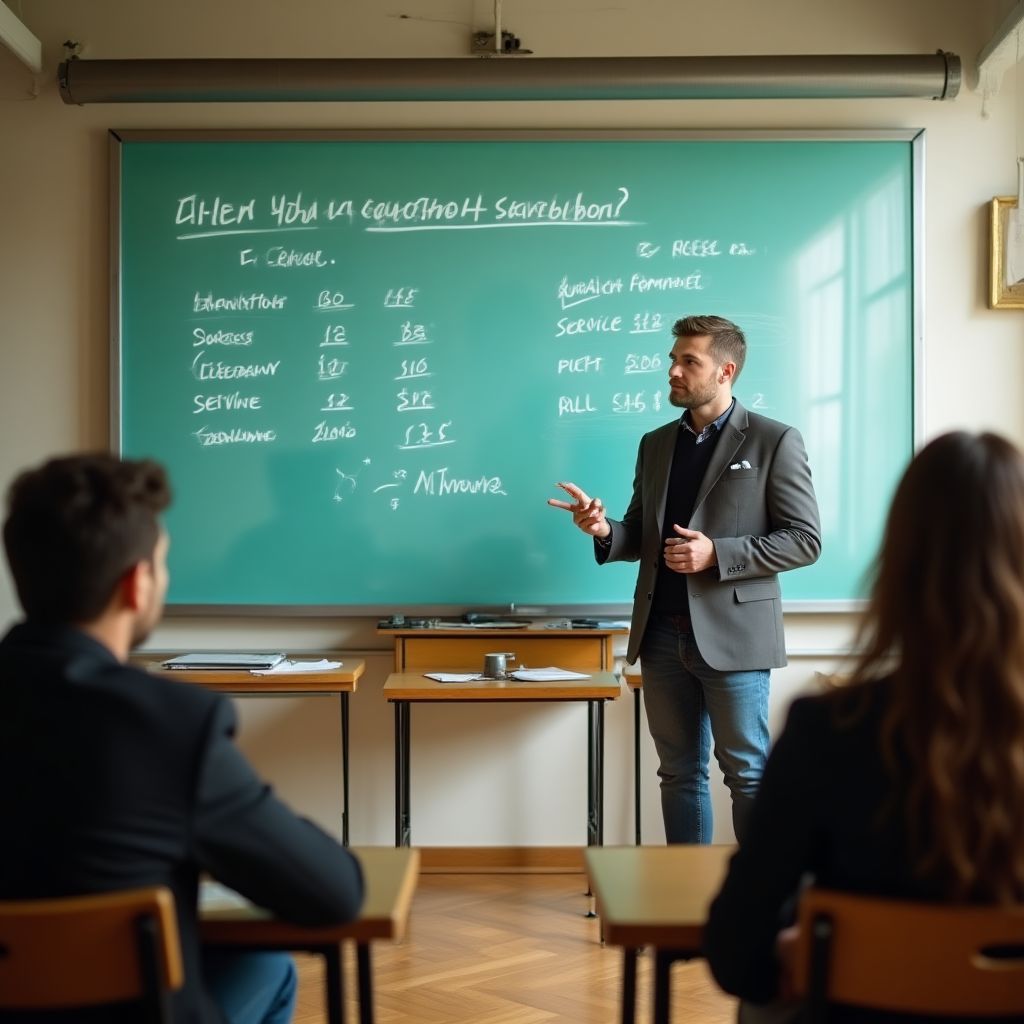 Výuka stanovování cen služeb
